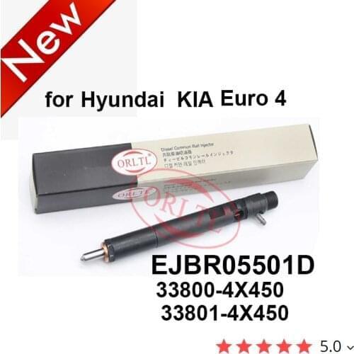 ORLTL New Injector EJBR05501D 33800-4X450 33801-4X450 338004X450 338014X450 33800 4X450 33801 4X450 For Hyundai KIA Euro 4