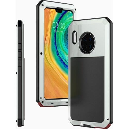 Shockproof Metal Armor Phone Case For Huawei Mate 20 Pro Mate 30 Pro Case Luxury Aluminum Full Cover For Huawei Mate 30 20 Funda