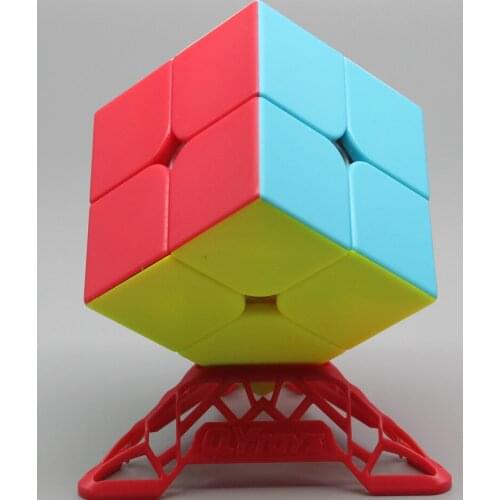 Qiyi Qidi S 2x2 Magic Cube Puzzles Stickerless Puzzle Cube Smooth 2x2x2 Magic Cubes 2by2 Speed Cube Toys Gifts for Kids Gift