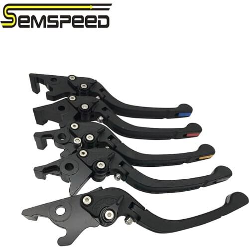 SEMSPEED For Kawasaki ZX25R Motorcycle Brake ZX-25R Logo CNC Foldable Only Brake Clutch Levers Decorative Tail New Accessories