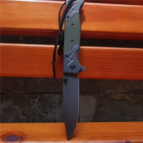 Folding Knife 7CR13MOV Blade G10 Handle Military Washer Knifes EDC Tools Tactical Camping Survival Hunting Pocket Knives