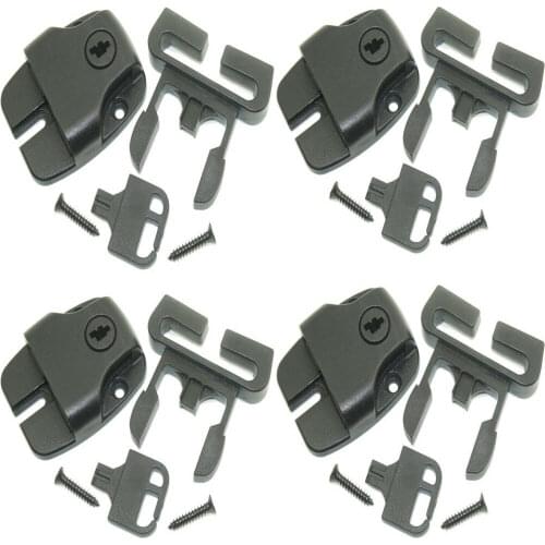 Pool Spa Cover Replacement Latches Buckles with Keys and Hardwares- Set of 4