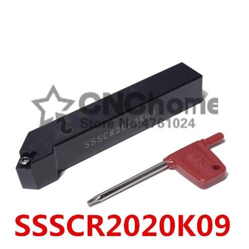 SSSCR2020K09/SSSCL2020K09 Metal Lathe Cutting Tools Lathe Machine CNC Turning Tools External Turning Tool Holder S-Type SSSCR /L