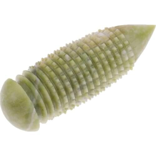 Traditional Natural Jade Stone Palm Leg Arm Trigger Point Massage Ball Stick for Muscle Pain Soreness Relief