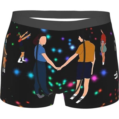 Stranger Things Squad Mad Max Dystopian Film Underpants Homme Panties Man Underwear Ventilate Shorts Boxer Briefs