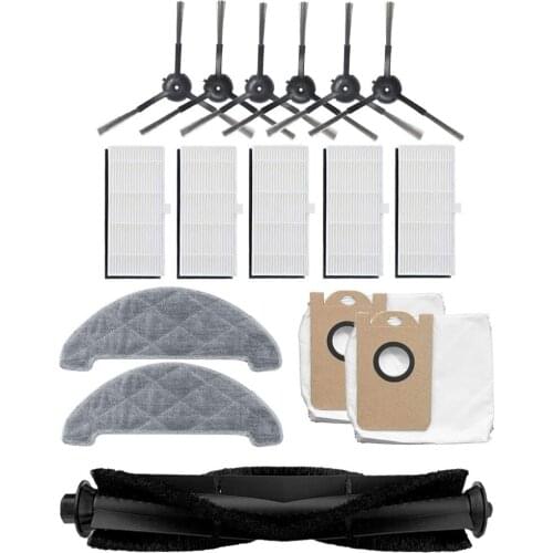 Mop Cloth Rags HEPA Filters Side Brushes Dust Bag For VIOMI S9 Vacuum Cleaner Cleaning Brush Replacement Parts Accessories