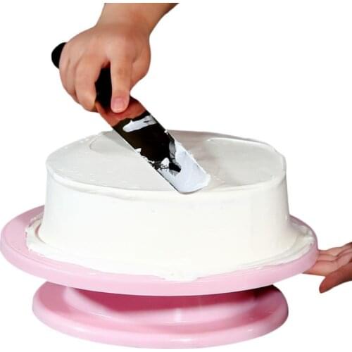 Cake Turntable Rotating Anti-Skid Round Cake Stand Cake Decorating Tools