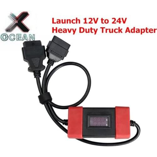 2019 high quality Launch 12V to 24V Adapter Launch Heavy Duty Truck Diesel Adapter Cable for X431 Easydiag2.0/3.0 Golo Carcare