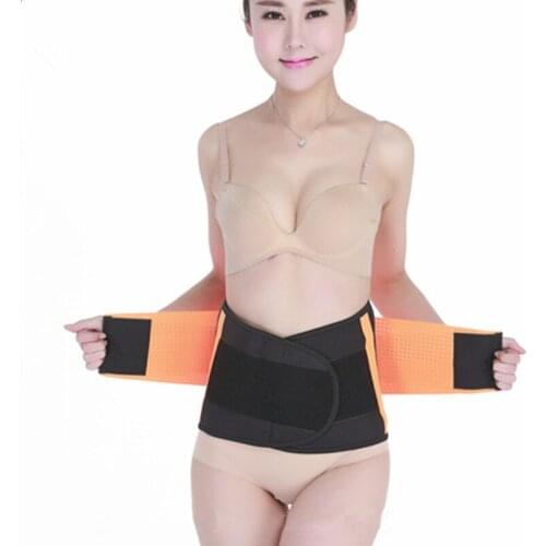 Weimostar Ajustable Belly Waist Belt Men Women Sport Waist Support Brace Belt Lumbar Safety Slim Fitness Belt Multi-color