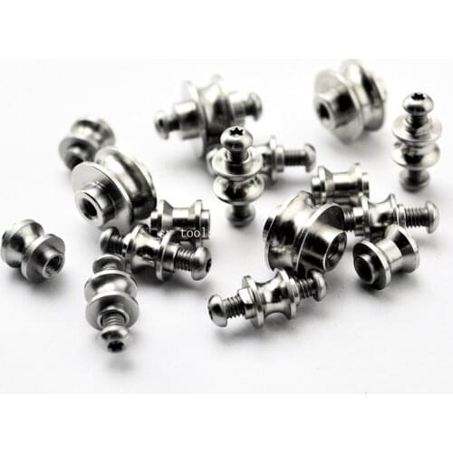 10pcs Back spacer/Standoff Folding knife support shaft axe stainelss steel