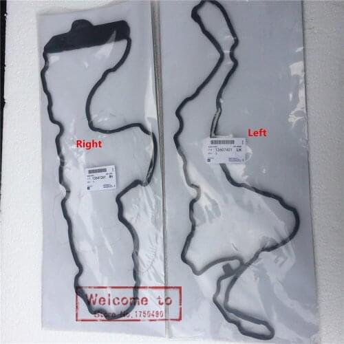 2pcs/set)Original Valve Cylinder Head Cover Gasket 12641261 12607401 For Vauxhall Insignia, Antara,Captiva 3.0L 3.6L 2.8L D8
