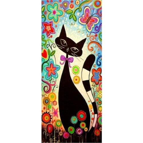 Cat 5D Full Drill Diamond Painting Embroidery Cross Stitch Kits DIY Rhinestone Crystal Home Decor