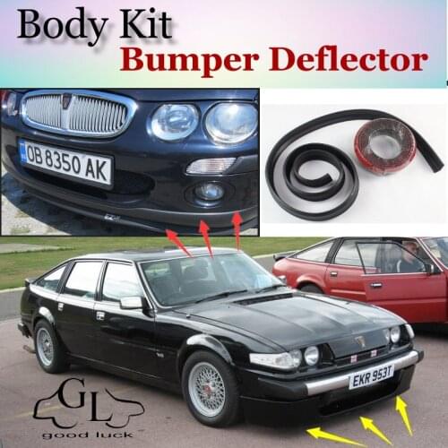 Bumper Lip Deflector Lips For Rover SD1 / Standard 2000 Front Spoiler Skirt For TopGear Fans Car Tuning View / Body Kit / Strip