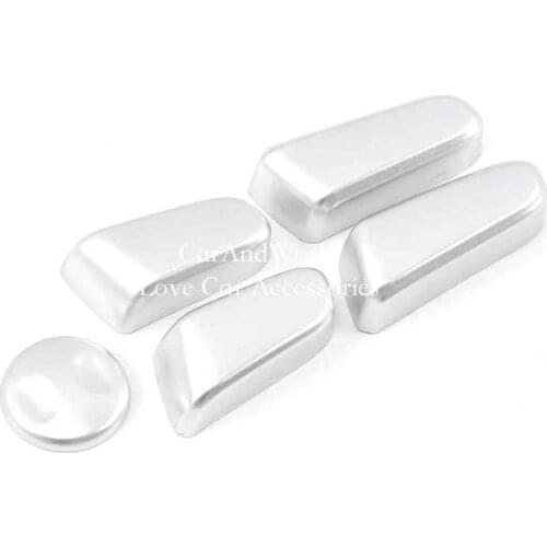 For KIA Ceed XCeed Seltos Sportage 2018-2021 ABS Car Seat adjustment Switch Button Decoration Cover Trims Sticker Accessories