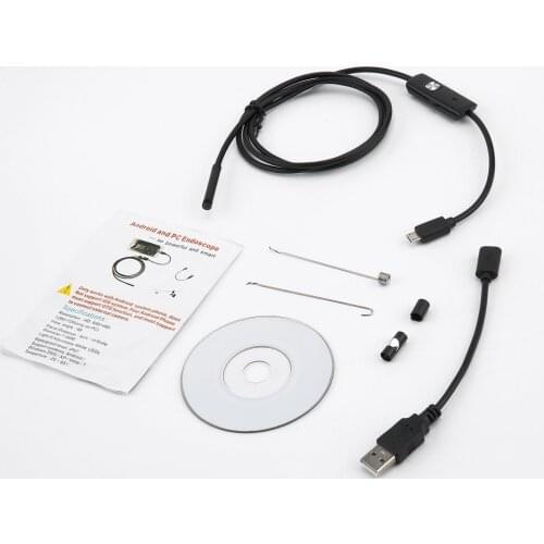 Endoscope Mini Camera Otoscopio Usb Security Camera 5.5mm For Android Phone Smartphone And PC Otoscope Inspection Camera