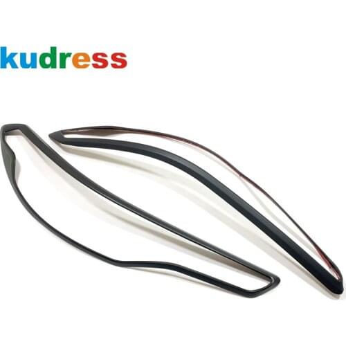 Head Light Lamp Cover Trim For Toyota Corolla Cross GR 2018 2019 2020 2021 Chrome Front Headlight Frame Trims Car Styling 2pcs