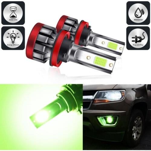 H8/H11 LED Headlight Conversion Kit DOB Bulb 120W 26000LM Lemon Light High Power Car Fog lamp Car Lights Car Accessories