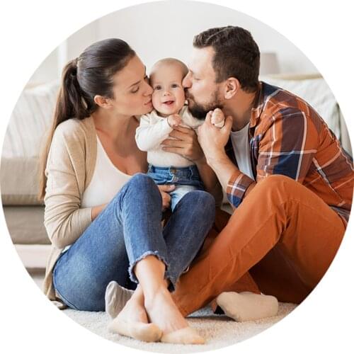 Customized Round Wooden Puzzle Family Souvenir Lovers Gift Puzzle Festival Gift Customized Childrens Toy Puzzle