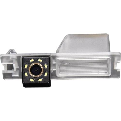 Misayaee Car Rear View Reverse Parking Camera Golden 8 LED for Fiat Avventura Grand Siena Ritmo Croma Bravo Brava
