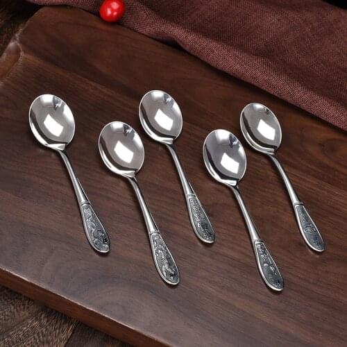 S999 Sterling Silver Tableware Baby Soup Spoon Demitasse Bucket Kitchenware