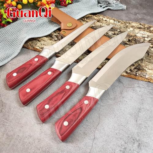 Handmade Forged Chef Knife Stainless Steel Cleaver Boning Knife Slicing Meat Chopping Fish Filleting Knife Razor Sharp Cleaver
