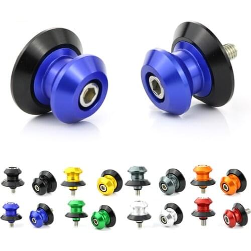 Fit For Triumph Tiger 955i Tiger 1050 Tiger Explorer Daytona 600 650 750 Motorcycle Aluminum Swingarm Spools Slider Stand Bobbin