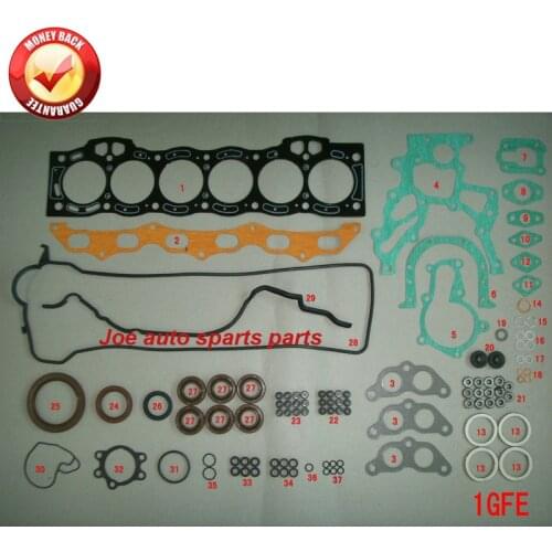 1GFE 1G-FE Engine complete Full Gasket Set kit for Toyota CRESSIDA SALOON 2.0L 1988CC 1982-1996 04111-70062 50251200 04111-70061