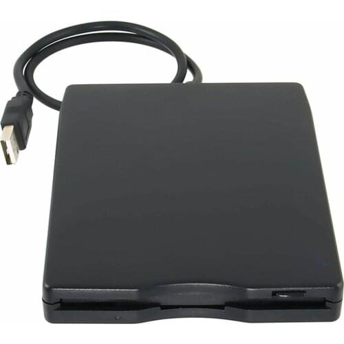 USB Floppy Drive 3.5inch USB External Floppy Disk Drive Portable 1.44 MB FDD USB Drive Plug and Play for PC Windows