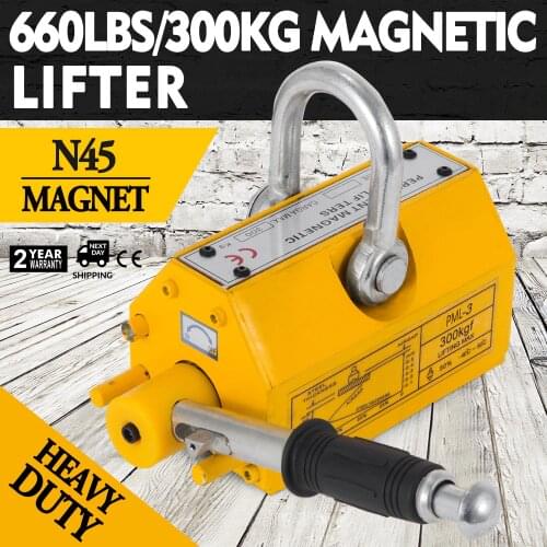 Industrial Magnetic steel plate Lifter 300KG Lifting Capacity Neodymium Magnet