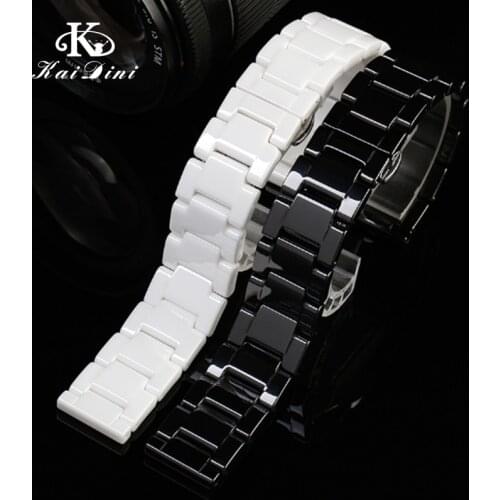 Applicable HUAWEI Huawei B2 B3 B5 Bracelet Youth Edition Smart replacement strap Wristband black ceramic watch strap 15 16 18mm