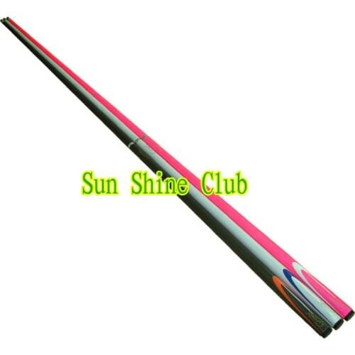 Xmlivet High quality 1/2 split cue Carbon snooker cue stick damp proofing stainless joint 9.5mm tip very pretty hotsales
