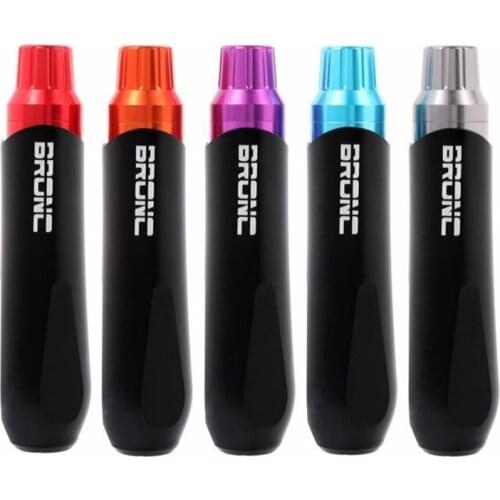 1PC Pro Original HUMMINGBIRD Powerful BRONC V6 Permanent Makeup Rotary Tattoo Machine Pen With RCA Cord Supply