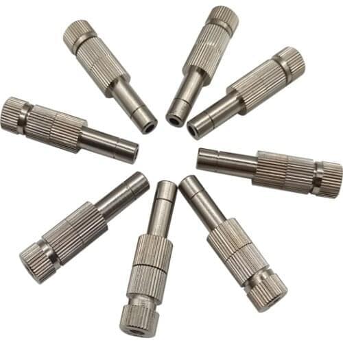 300 Pcs 8mm Quick Pushing Nozzles and 300 pcs 8mm Four Way Connectors