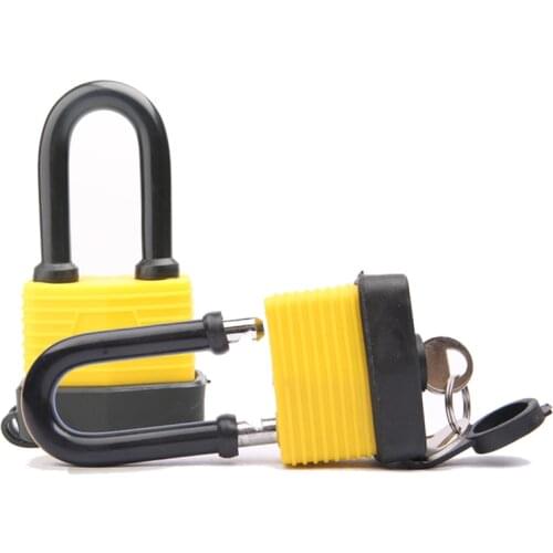 4pcs Waterproof same Lock Laminated Padlock Pad Same Key electricity box lock Gate Door