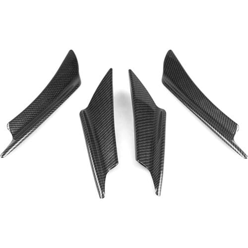Car Carbon Fiber Spoiler Safety Guard Carries The Protective Panel Car Exterior Modification Accessories