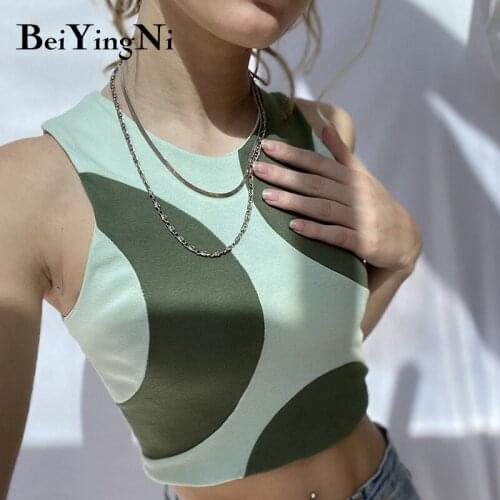 BEIYINGNI Women's Cropped T-shirts