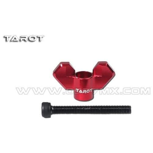 Tarot M4 Butterfly Screw Black / Red TL9606