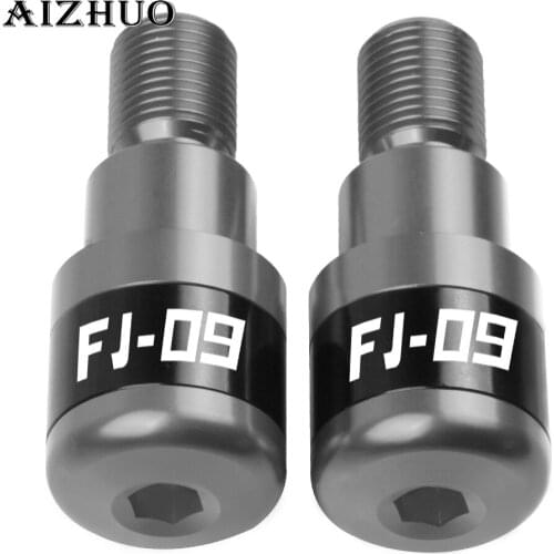 CNC Motorcycle Accessories Handlebar Handle Grips End Hand Bar End Cap For YAMAHA MT-09 TRACKER/FJ09 FJ 09 MT 09 2015-2016