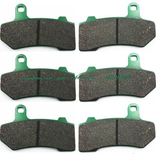 For HARLEY 1250 VRSCX V-Rod 2008 Disc Brake Pads Pill Front Rear