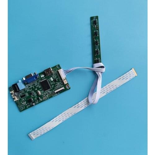 For LP173WF4-SPF3/SPF4/SPF7/SPD1 1920X1080 panel Screen CABLE LED HDMI-compatible LCD VGA EDP Controller Board kit card
