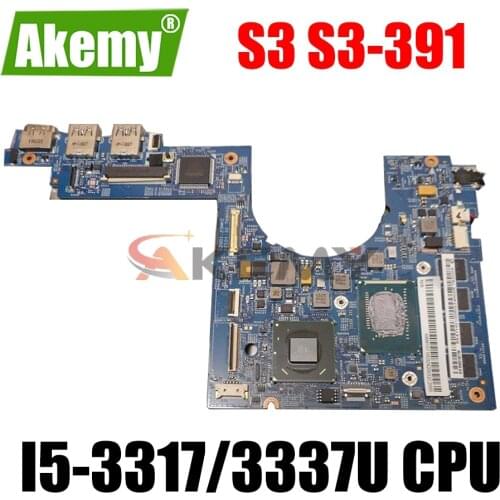 HM2-CR UMA 48.4TH03.021 12201-2 For Aspire S3 S3-391 MS2346 S3-371 motherboard NBM1011003 NBM1011009 W/CPU I5-3317/3337U RAM:4GB