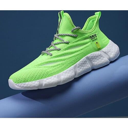 2021 Summer Plus Size Mens Shoes Fashion Shoes Breathable Men Casual Shoes Net Shoes Tide Male Fashion Sports Shoes Running