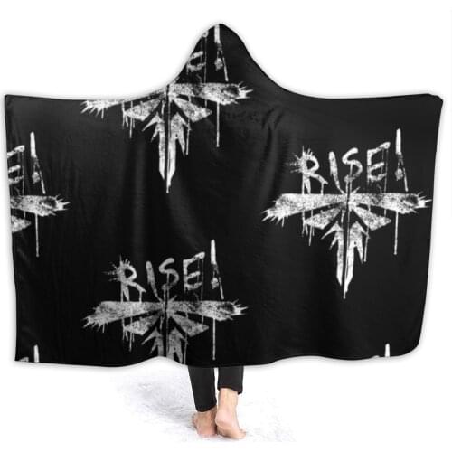 Last Of Us Blanket Fashion Warm Hoodie Bedspread Fleece For Photo Shoot Soft Blanket