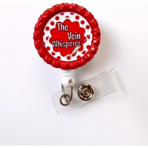 The Vein Whisperer Retractable Badge Reel