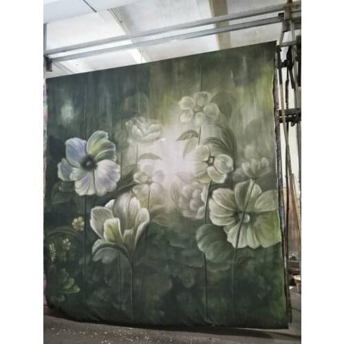 3*5m Hand Painted Fantasy photo backdrop K3431 vestido de noiva ,muslin Background, studio props photography
