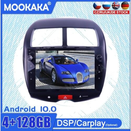 Android10 6+128 For Mitsubishi ASX 2010-2014 Multimedia Radio Player Touch Screen Stereo GPS Navigation System DSP Carplay