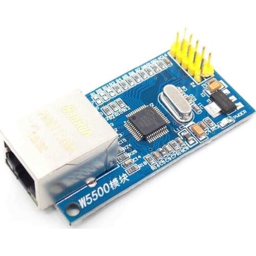 W5500 Ethernet network module hardware TCP / IP 51 / STM32 microcontroller program over W5100
