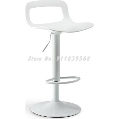Bar Chair Family High Stool Modern Simple Bar Table Chair High Back Creative Bar Stool Lift Leisure Chair