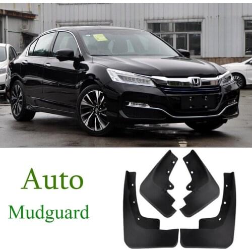 For Honda Accord 2016-2017 Car Front Rear Mudflaps Mudguards Fender Flares Splash Guards Mud Flaps Front Rear Fenders 4Pcs