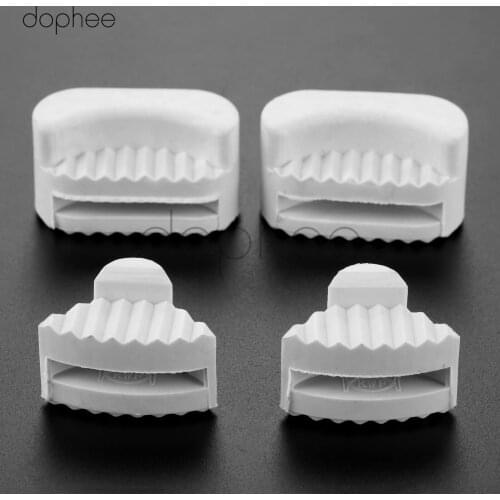 Dophee 2pcs/set Industrial Sewing Machine Rubber Mounts Cushion Synchronous Car Shockproof Rubber Pads Sewing Spare Parts